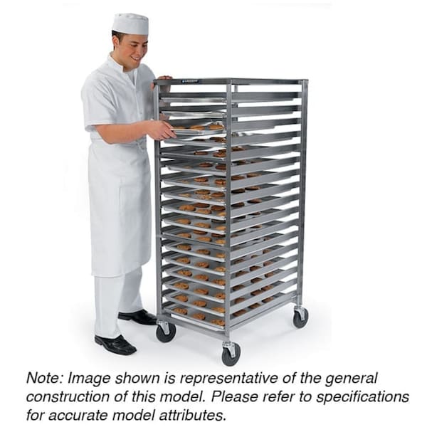 Lakeside Stainless Steel Economy Series Pan Rack - Holds (35) 18"x26" Trays - 125