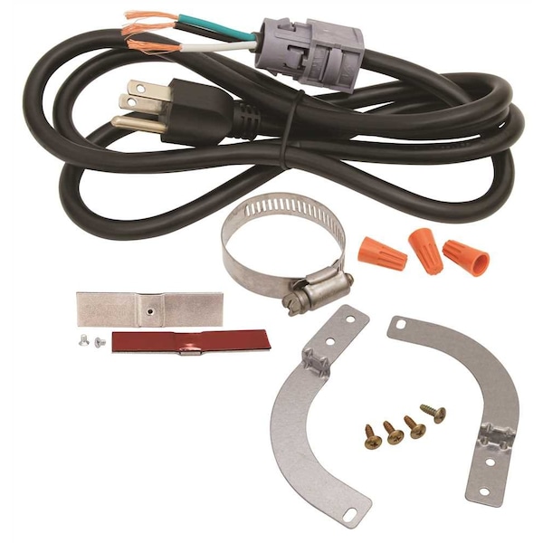 Ge INCLUDES CLAMP, BRACKET KIT AND GRANITE GRABBERS AND 5 FT 4 IN POWER CORD - DISHWASHER KIT 1