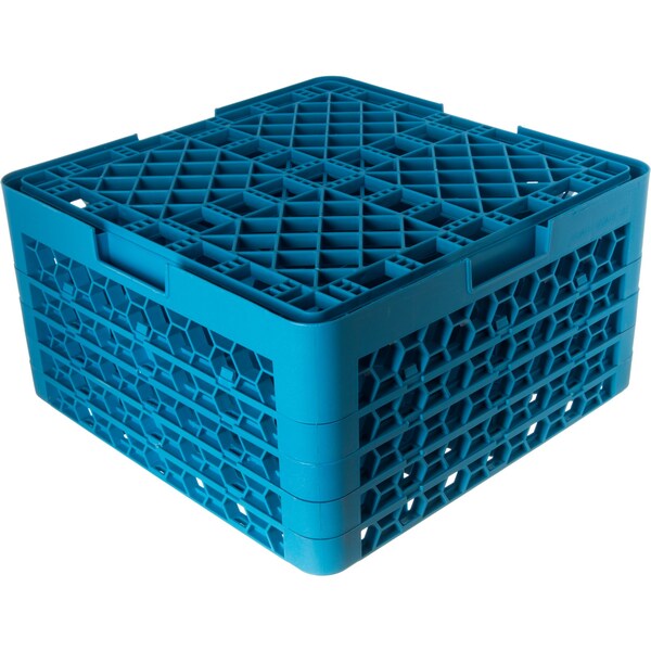 Carlisle Foodservice OptiClean Glass Rack w/3 Ext 30 Comp, PK2 - RW30-214
