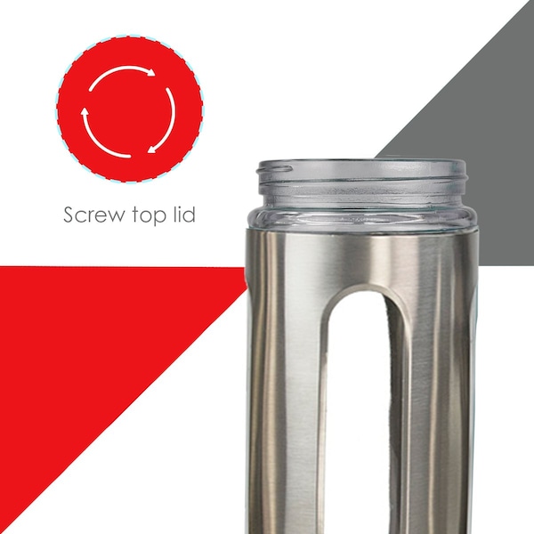 Hds Trading 4 Piece Stainless Steel Canister Set - ZOR95968
