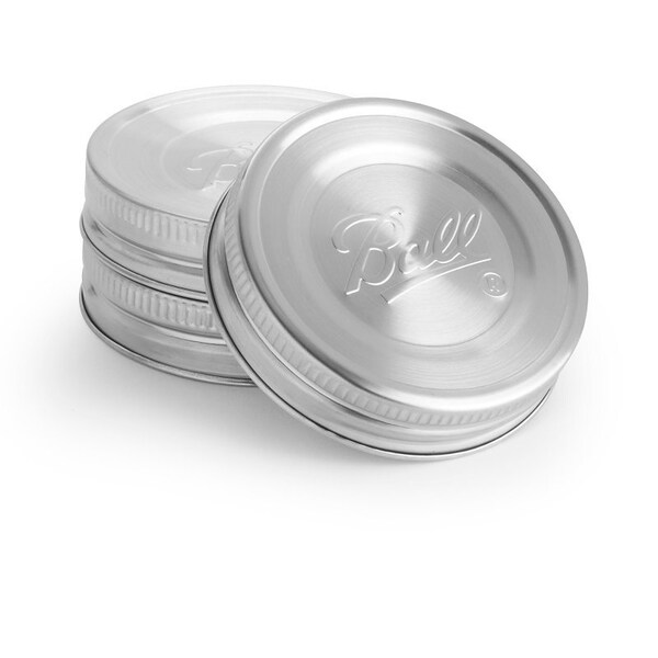 Ball Non-Canning Lid, Regular Mouth, Stainless Steel - 2176672