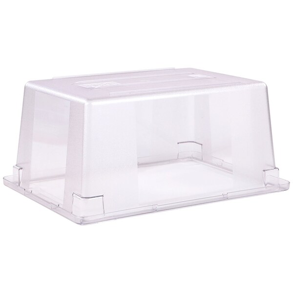 Carlisle Foodservice StorPlus Polycarbonate Food Storage Container, 16.6 gal, 18 x 26 x 12, Clear, Plastic - 1062307