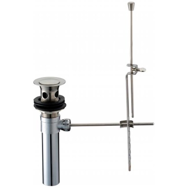 Dawn Kitchen & Bath Products Dawn Kitchen & Bath D90 0010BN Standard Pop Up Drain with Lift Rod - Brushed Nickel - D90 0010BN