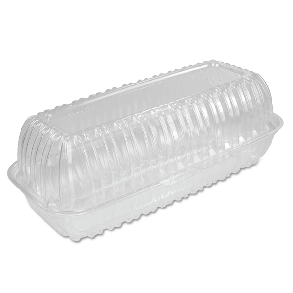 Dart Showtime Clr Hinged Container, 29.9oz, 5.1w x 9.9d x 3.5h, Plas, PK200 - C99HT1