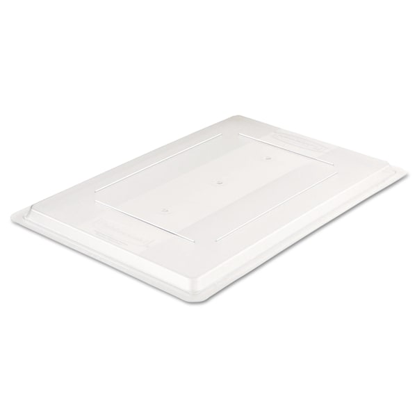 Rubbermaid Commercial Food/Tote Box Lids, 26w x 18d, Clear - FG330200CLR