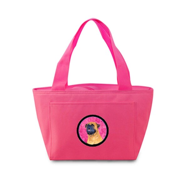 Carolines Treasures Pink Mastiff Zippered Insulated School Washable And Stylish Lunch Bag Cooler - SS4796-PK-8808