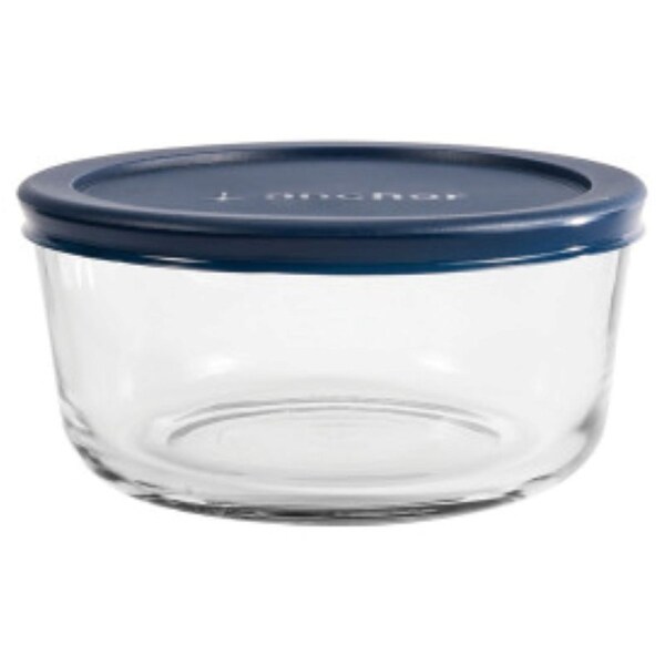 Anchor Hocking FOOD STORAGE CTNR RND GLS 4CUP - 85907L20