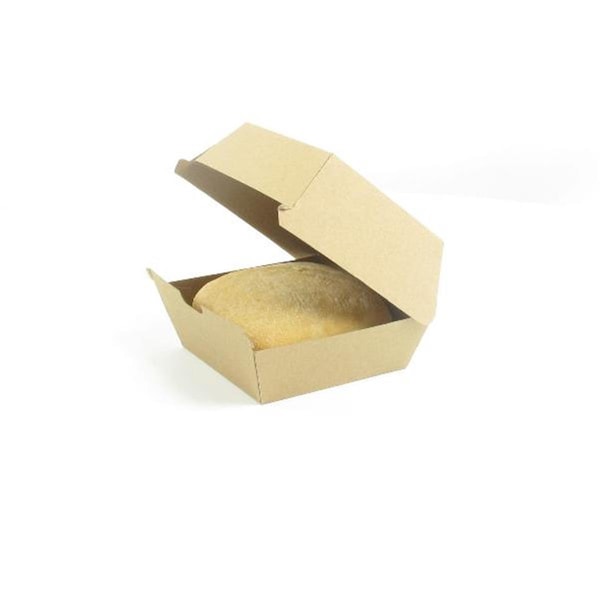 Packnwood Kraft Burger Box - 210EATBURG135K