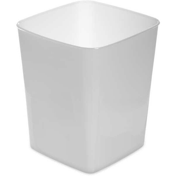 Carlisle Foodservice Food Storage Container, 6.67 in L, White - 154402