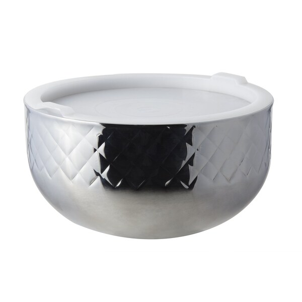 Bon Chef Diamond Coll Cold Wave Bowl Inc. Cover   12" Dia X 6 1/2" H  7 Qt - 9316DI