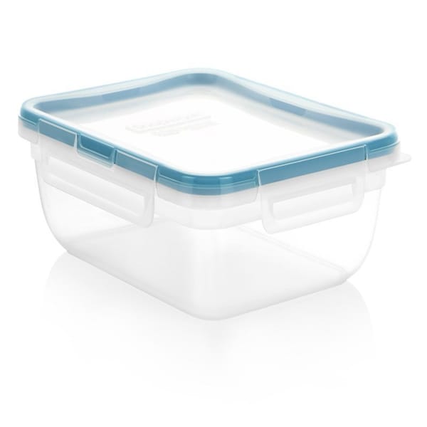 Snapware Total Solutions Food Storage Container, 8.5 Cups, Plastic, 7-1/4 in L, 9 in W, 3 in H - 1109966