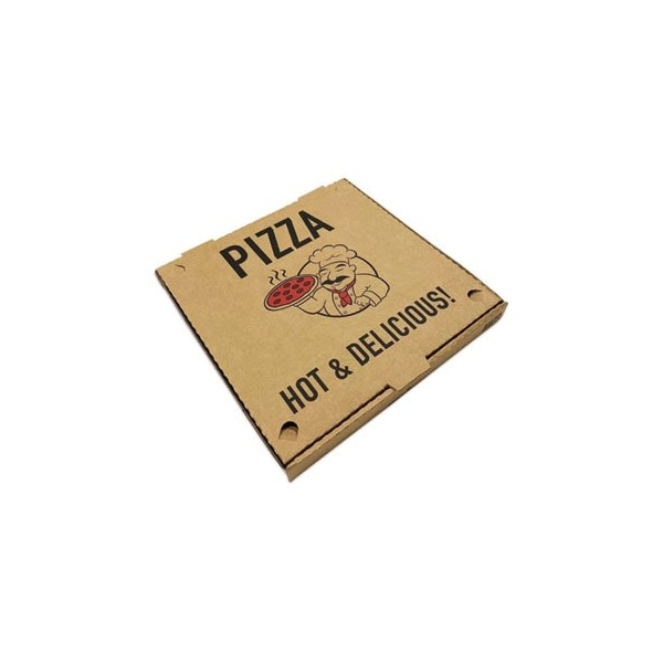 Remcoda Pizza Boxes, 12 x 12 x 1.75, Kraft, 50PK - 661631253311