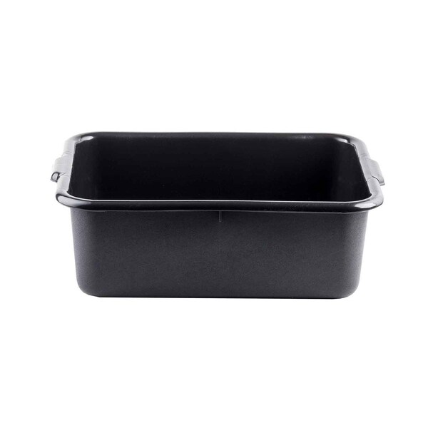 Tablecraft Recycled Bus Tub/Tote Box, Blk, 22"X16"X7" - 1537E