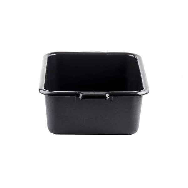 Tablecraft Recycled Bus Tub/Tote Box, Blk, 22"X16"X7" - 1537E
