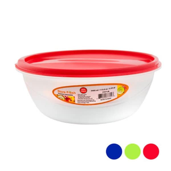 Regent Products 3115.0 oz Round 3 Color Food Storage Lids - 77714