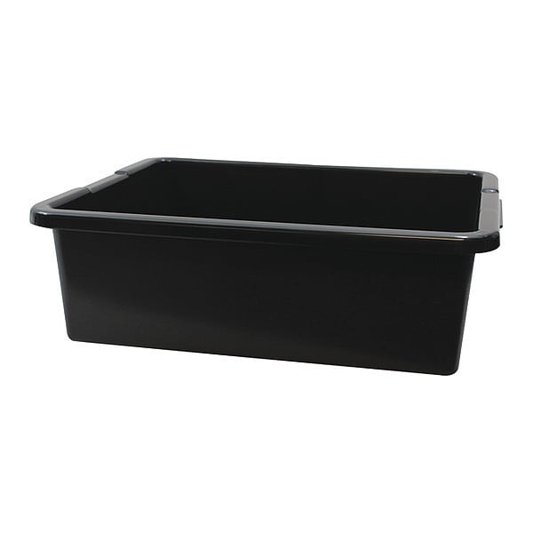 Tablecraft Hd Bus Tub/ Tote Box, 22"X16"X7", Blk - 1557B