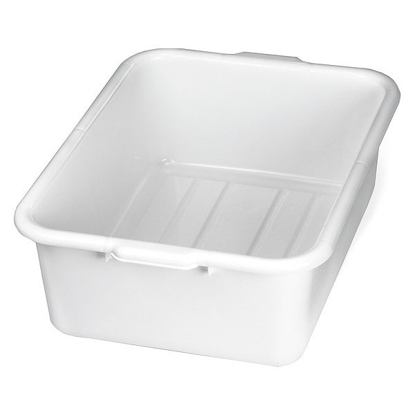 Tablecraft Bus Tub/ Tote Box, 22"X16"X7", Hdpe, Gray - 1537G