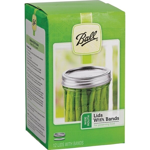 Ball 14400 Lid and Band, Steel - 40000