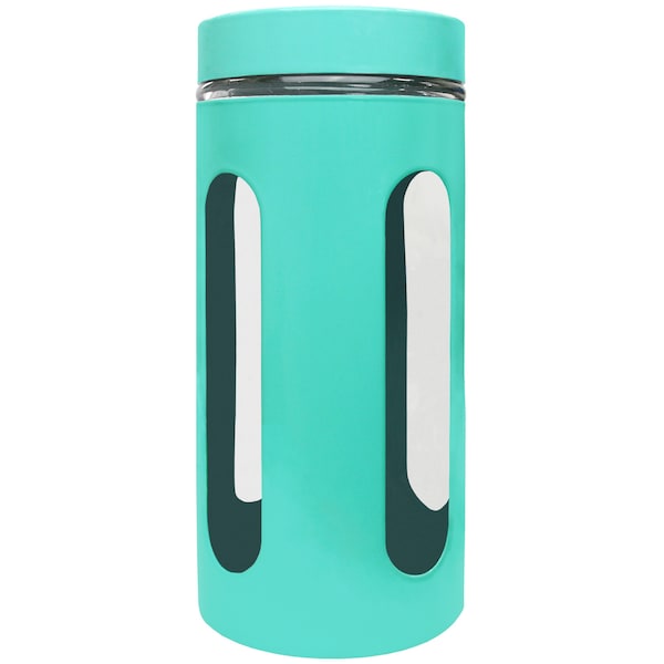 Blue Donuts Blue Donut 44oz Stainless Steel Storage Canister with Window Turquoise - BD3927174