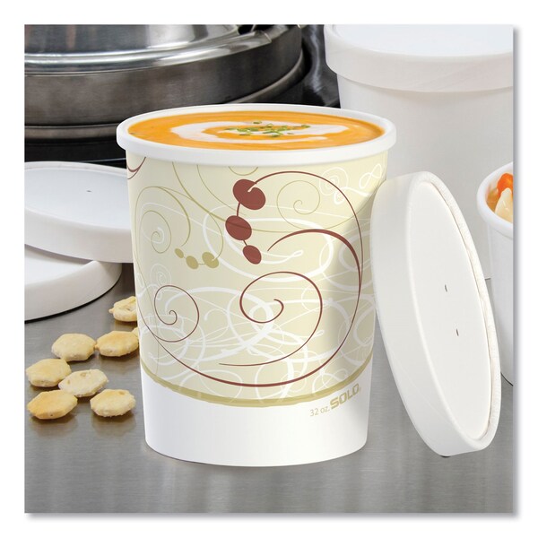 Dart Flexstyle Double Poly Food Combo Packs, Symphony, 32oz, PK250 - KHB32A-J8000