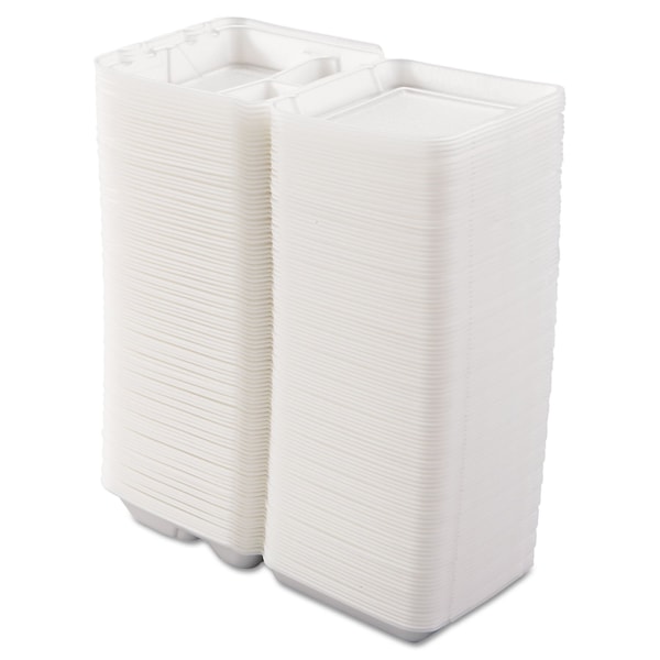 Dart Carryout Food Container, Foam, 3-Co, PK200 - 80HT3R