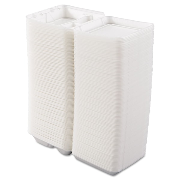 Dart Carryout Food Container, Foam, 3-Co, PK200 - 80HT3R