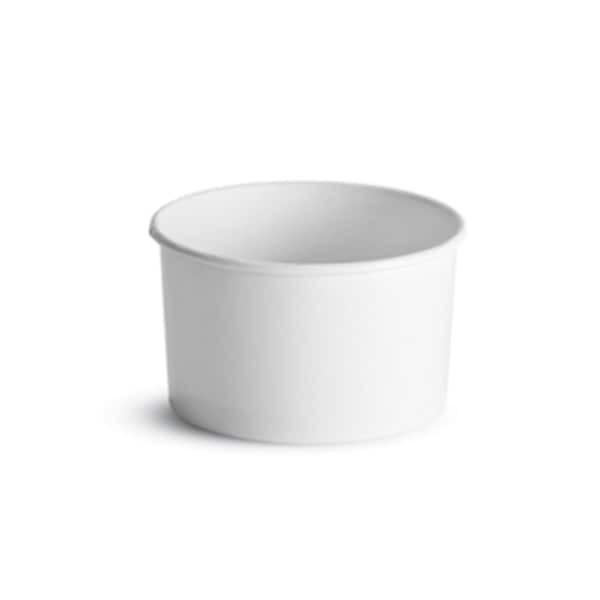 Huh 64 oz White Paper Food ContainersPack of 25, 25PK - 60164