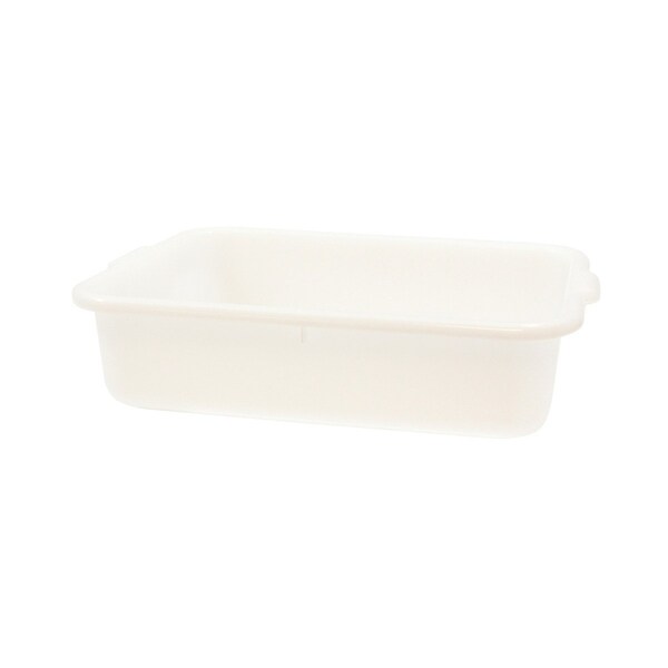Tablecraft Drain Box, .25" Holes, Wht, Hdpe, 21"X16"X5" - DBF1529