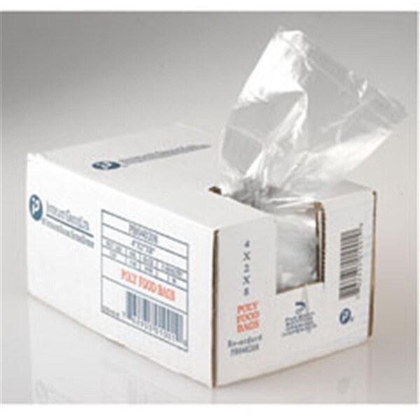 Inteplast Group Poly Bag 8 in. W x 3 in. G x 20 in. L - IN328765