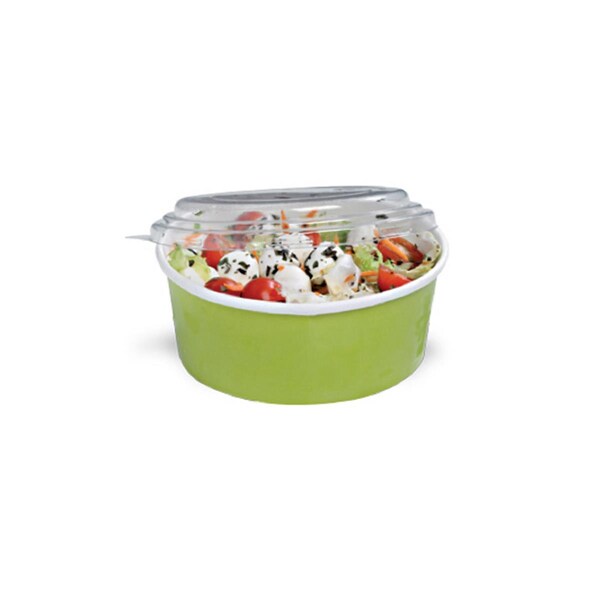 Packnwood Recyclable Transparent Plastic Lid Fits All Size Buckaty, 360PK - 210PCL1000L