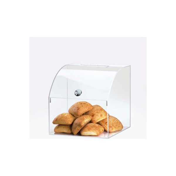 Cal Mil Plastics Cal-Mil Curved Top Bin 12-1/2"W x 12-1/2"D x 12-1/2"H - 945