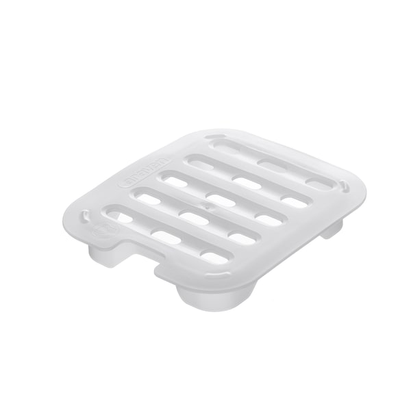 Araven DRAIN GRILL GN1/6 WHITE, 4 3/4" X 4 1/5" X 3/4" - 00254