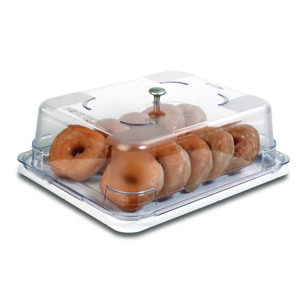 Araven DISPLAY TRAY GN1/2, WHITE, 12 3/4" X 10 1/2" X 4 5/8" - 00288