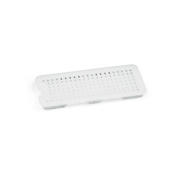 Araven DRAIN GRILL GN1/2 WHITE, 10 1/4" X 8 1/8" X 3/4" - 00241