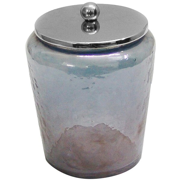 Nu Steel Smoke Glass Canister - Large - GC-5406-L