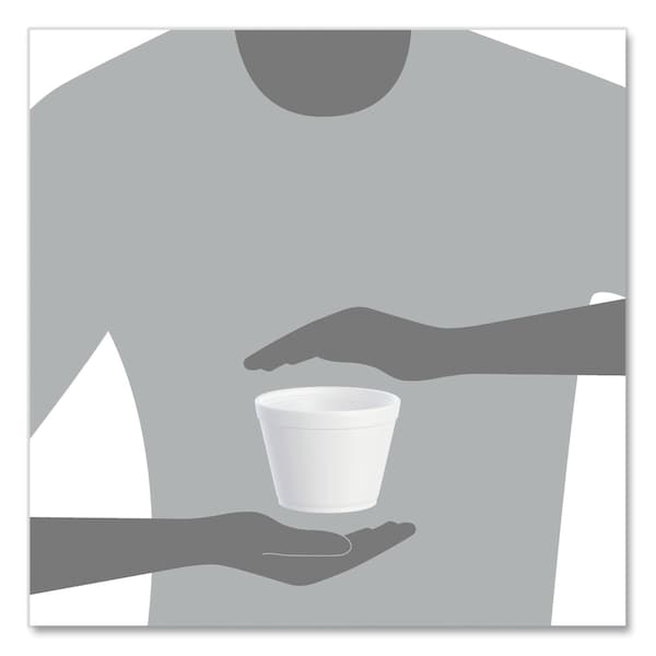 Dart Container, 16 oz., Foam, Heavy-Duty, PK500 - DCC 16MJ32