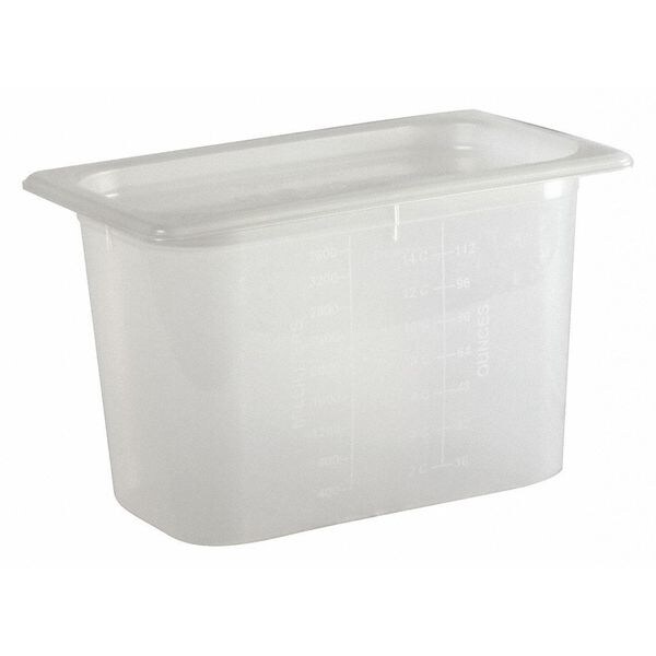 Modpans Food Pan, Lid, 1/4, 4 qt., PK12 - MP14