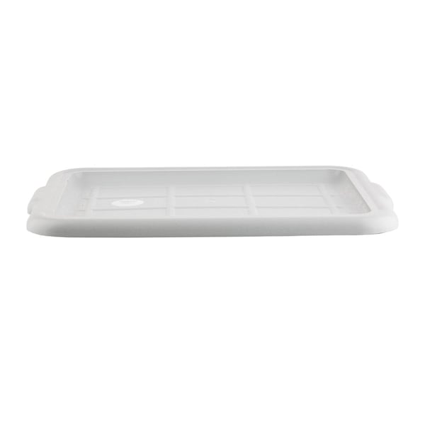 Tablecraft Bus Tub/ Tote Cover, 22"X16"X1", Hipp, Gray - 1531G