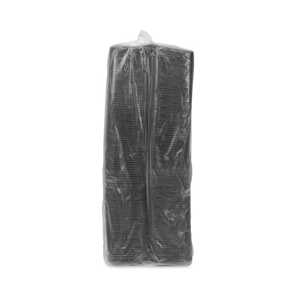 Pactiv Meat Tray, No 17S, 8.3 x 4.8 x 0.65, Black, PK1000 PK - 0TFB17S00000