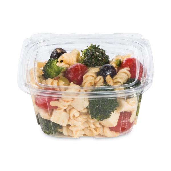 Dart ClearPac Container, 4.9 x 2.5 x 5.5, 16 oz, Clear, PK200 - CH16DEF