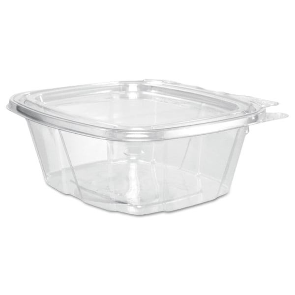 Dart ClearPac Container, 4.9 x 2.5 x 5.5, 16 oz, Clear, PK200 - CH16DEF