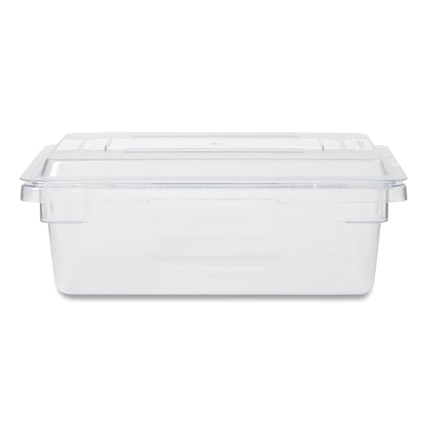 Rubbermaid Commercial Food/Tote Box Lids, 12w x 18d, Clear - FG331000CLR