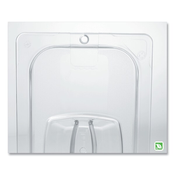 Rubbermaid Commercial Food/Tote Box Lids, 12w x 18d, Clear - FG331000CLR
