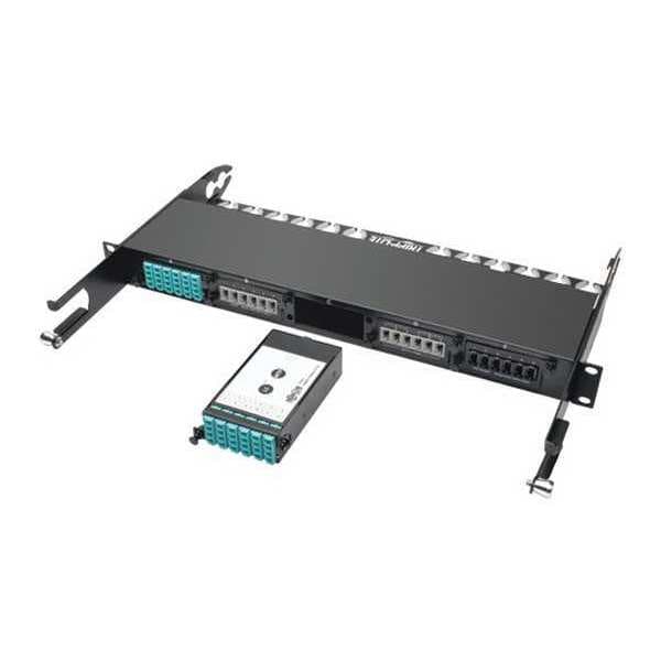 Casete de fibra Tripp Lite, 100Gb/120Gb, 24 MTP/MPO - N482-1M24-LC12