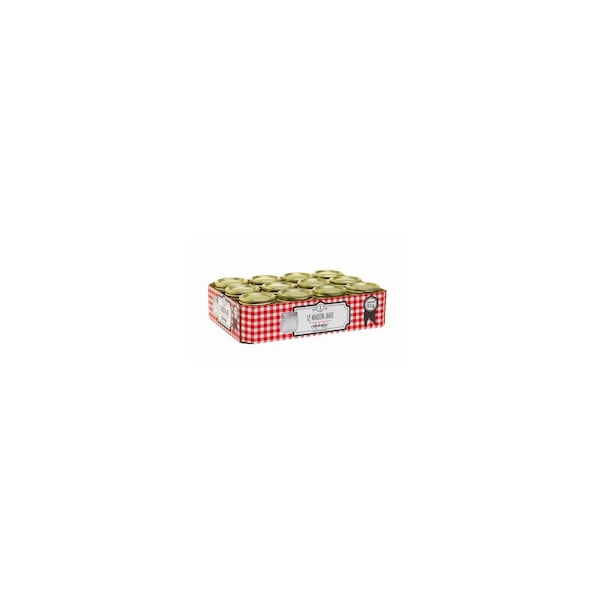 Anchor Hocking Canning Jar Regular Mouth 8 oz - 10984AHG17
