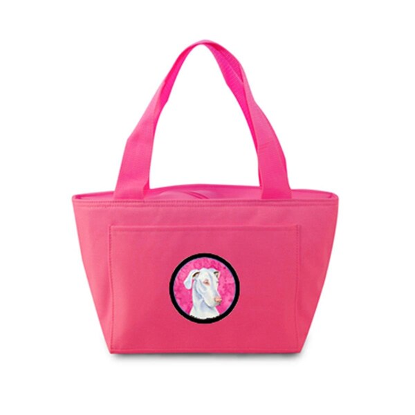 Carolines Treasures Pink Great Dane Zippered Insulated School Washable And Stylish Lunch Bag Cooler - LH9356PK-8808