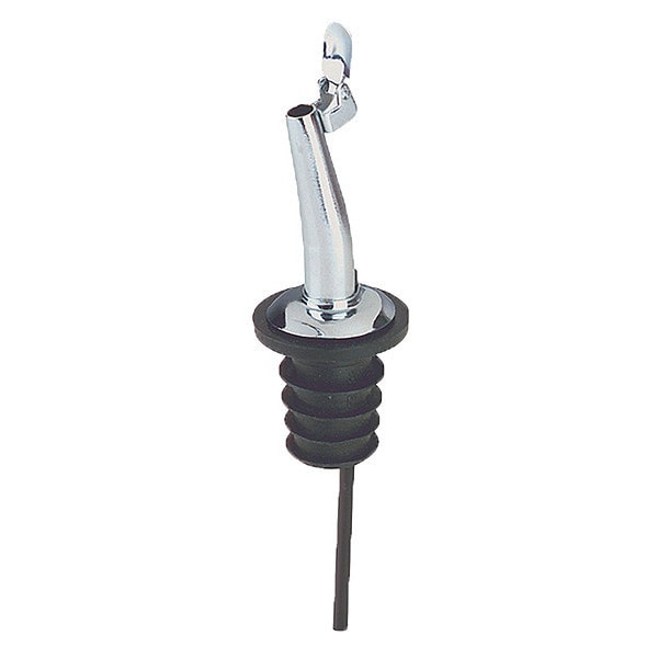 Tablecraft Freeflw Hngd Flipcap Pourer, SS, Vnt Tube - 598P