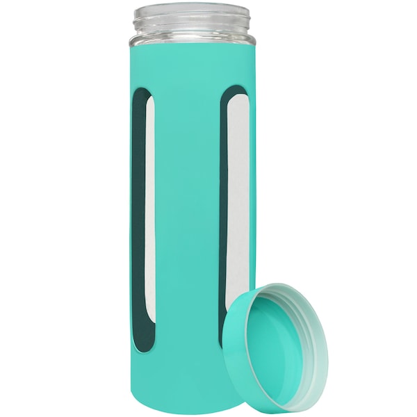 Blue Donuts Blue Donuts 60oz Stainless Steel Canister with Window - Turquoise - BD3927175