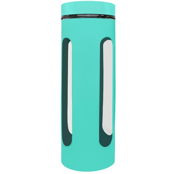 Blue Donuts Blue Donuts 60oz Stainless Steel Canister with Window - Turquoise - BD3927175