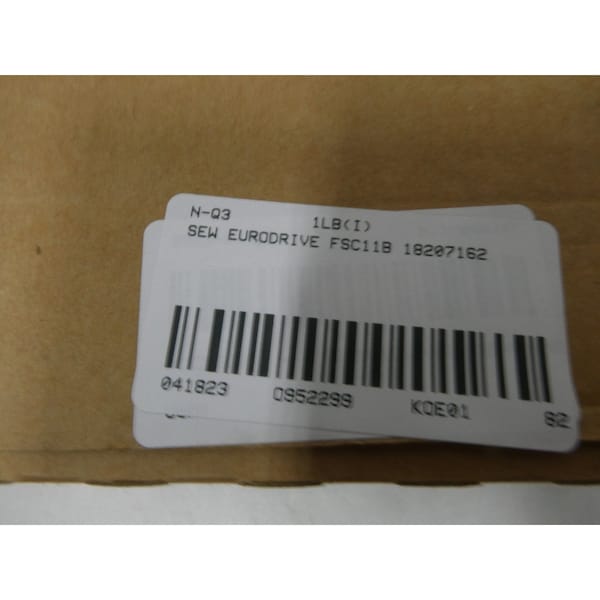 Juego de partes de carcasa, partes de transmisión y accesorios de Sew Eurodrive - FSC11B 18207162